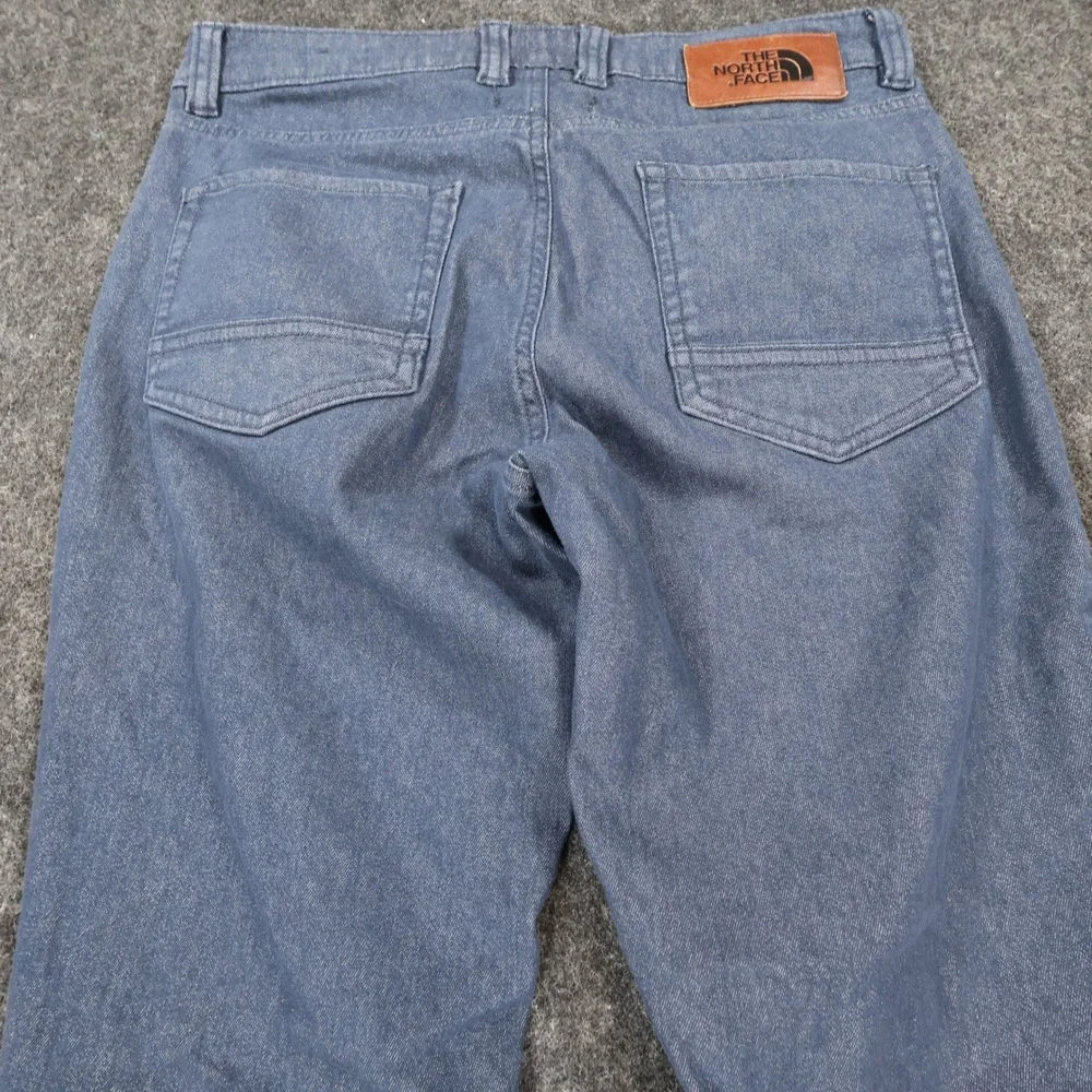 The North Face Pants Mens 32 Blue Excellent Slim Straight Outdoor Denim‎